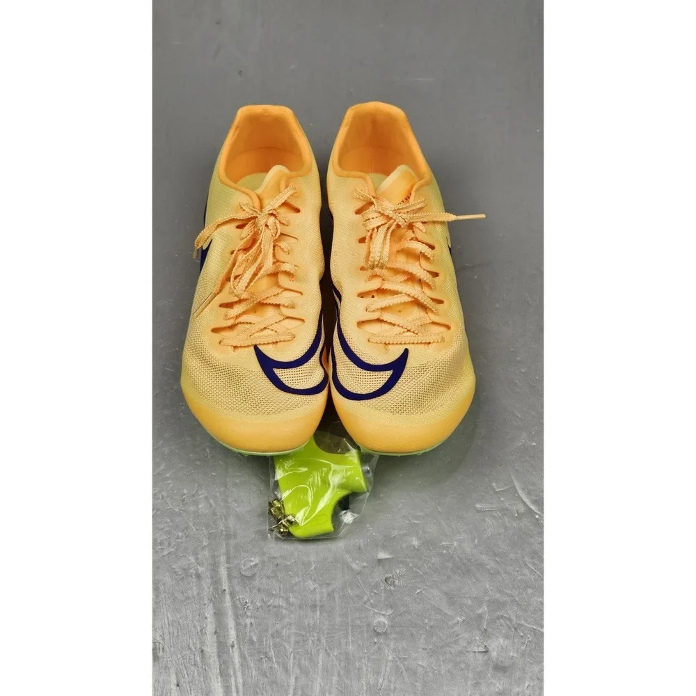 Nike Zoom JA‎ Fly 4 Track & Field Spikes Mens 8.5 Citron Pulse DR2741-800 NEW
